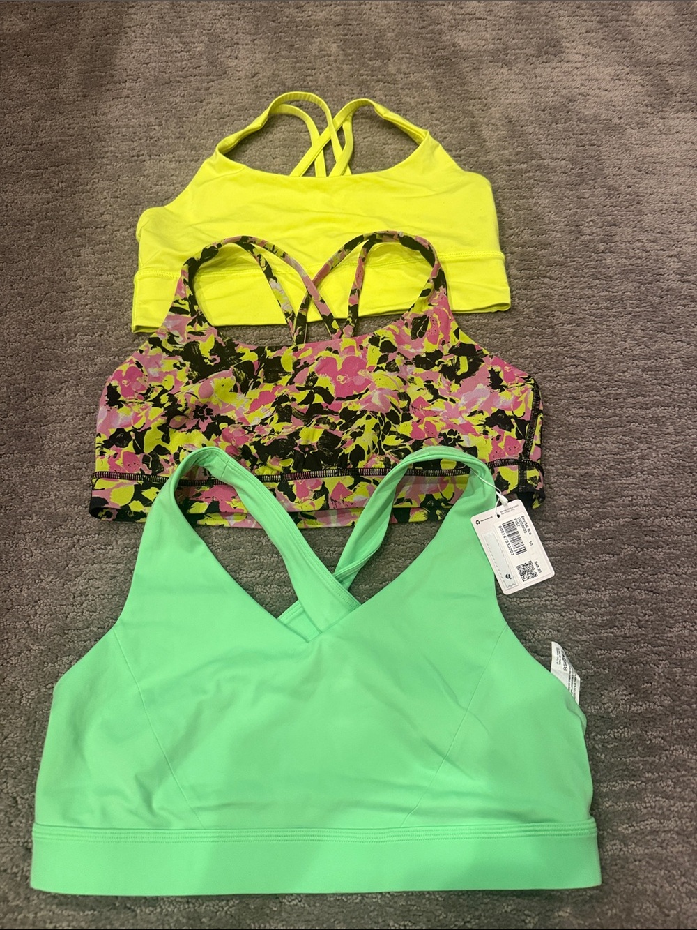 Lululemon sports bras NWT size 10.